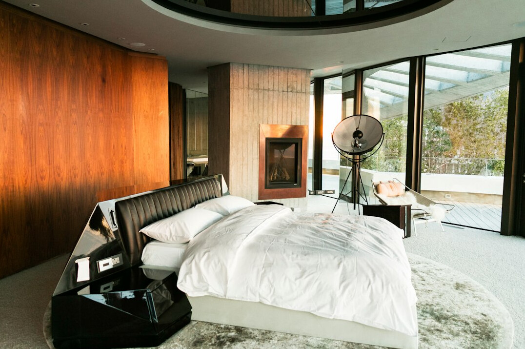 celebrity bedroom interior