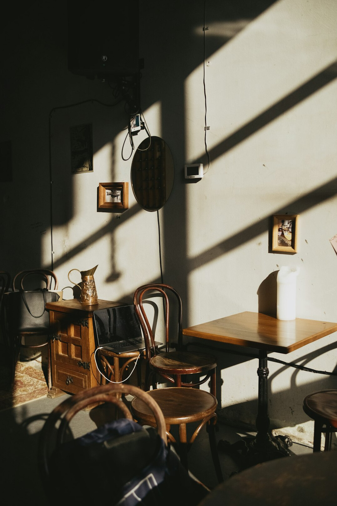 wooden furniture interior