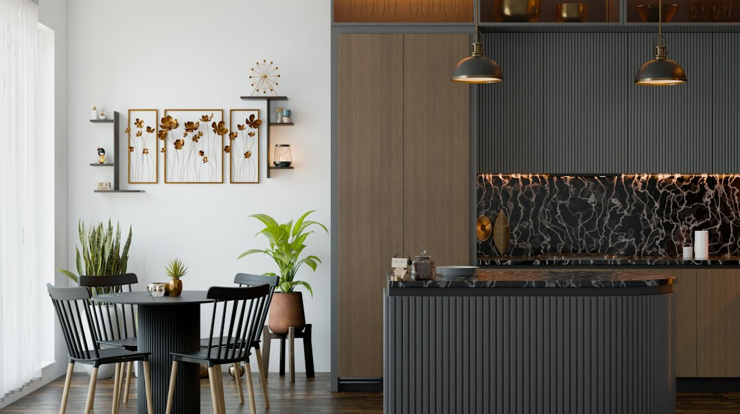 luxury kitchen interior